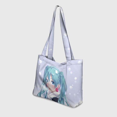 Пляжная сумка 3D Hatsune Miku. Winter - фото 3