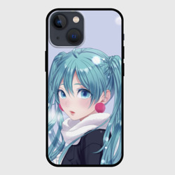 Чехол для iPhone 13 mini Hatsune Miku. Winter