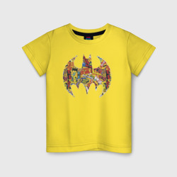 Детская футболка хлопок BAT logo