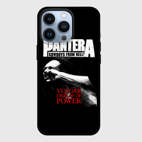 Чехол для iPhone 13 Pro Pantera, цвет черный