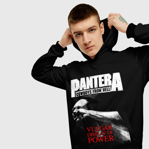 Мужская толстовка 3D Pantera, цвет черный - фото 5