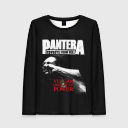 Женский лонгслив 3D Pantera