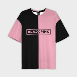 Мужская футболка oversize 3D Blackpink