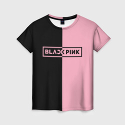 Женская футболка 3D Blackpink