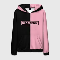 Мужская толстовка 3D на молнии Blackpink