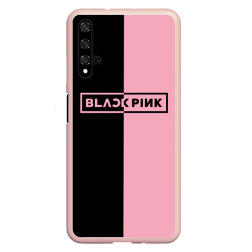 Чехол для Honor 20 Blackpink, цвет светло-розовый