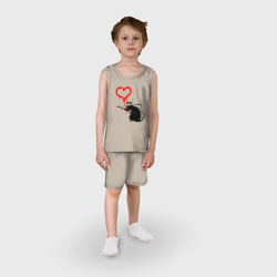Детская пижама с шортами хлопок Banksy - фото 2