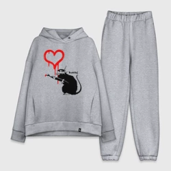 Женский костюм хлопок Oversize Banksy