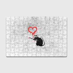 Головоломка Пазл магнитный 126 элементов Banksy Бэнкси сердце love