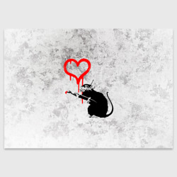 Открытка BANKSY | БЭНКСИ | СЕРДЦЕ | LOVE
