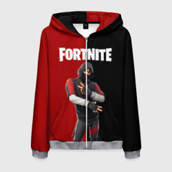 Мужская толстовка 3D на молнии Fortnite IKONIK Фортнайт Иконик