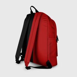 Рюкзак с принтом Fortnite IKONIK Фортнайт Иконик для любого человека, вид сзади №1. Цвет основы: белый