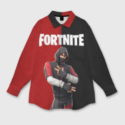 Женская рубашка oversize 3D Fortnite IKONIK Фортнайт Иконик