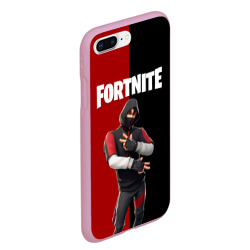 Чехол для iPhone 7Plus/8 Plus матовый Fortnite IKONIK Фортнайт Иконик - фото 2