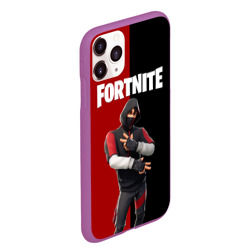 Чехол для iPhone 11 Pro Max матовый Fortnite IKONIK Фортнайт Иконик - фото 2