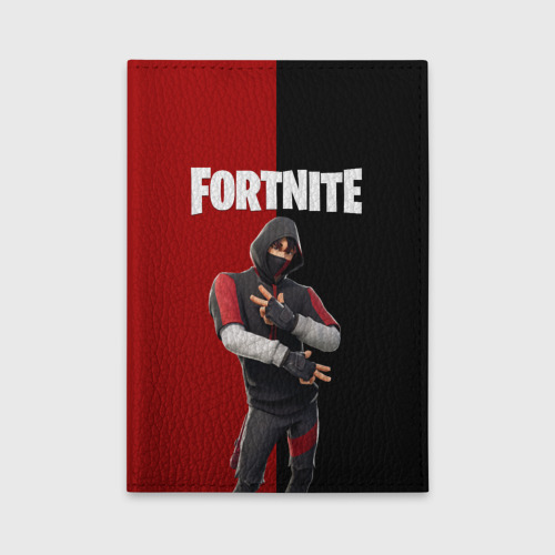 Обложка для автодокументов Fortnite IKONIK Фортнайт Иконик, цвет черный