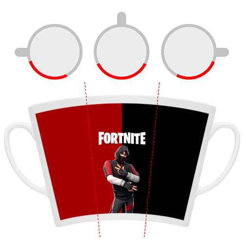 Кружка Латте Fortnite IKONIK Фортнайт Иконик - фото 6