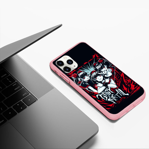 Чехол для iPhone 11 Pro Max матовый Babymetal, цвет баблгам - фото 5
