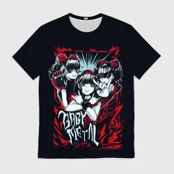 Мужская футболка 3D Babymetal