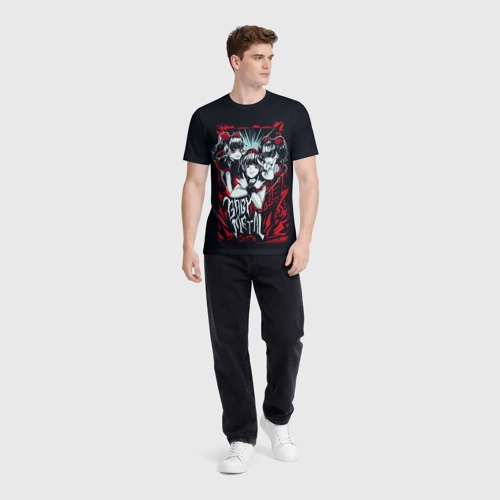 Мужская футболка 3D с принтом Babymetal, вид сбоку #3