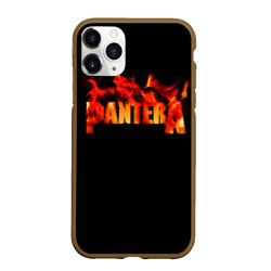 Чехол для iPhone 11 Pro Max матовый Pantera