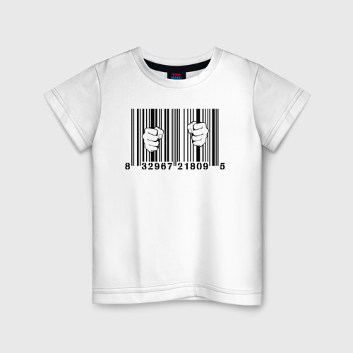 Детская футболка хлопок с принтом Захваченный Потребительством, вид спереди #2