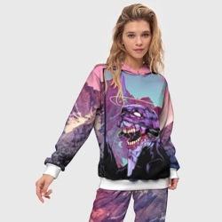 Женский костюм с толстовкой 3D Evangelion2 - фото 2