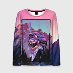 Женский лонгслив 3D Evangelion2