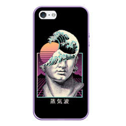 Чехол для iPhone 5/5S матовый Retro wave