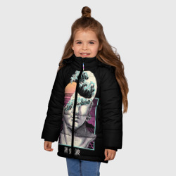 Зимняя куртка для девочек 3D Retro wave - фото 2