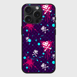 Чехол силиконовый для Apple iPhone 15 Pro матовый Эмо 2007