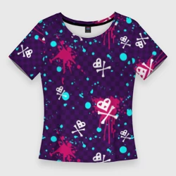 Женская футболка 3D Slim Эмо 2007