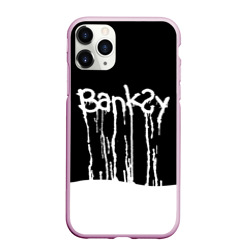 Чехол для iPhone 11 Pro Max матовый Banksy