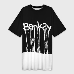 Платье-футболка 3D Banksy