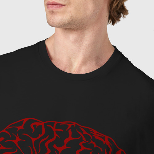 Мужская футболка хлопок Mindhunter, цвет черный - фото 6