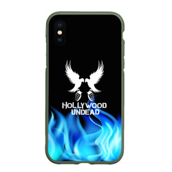 Чехол для iPhone XS Max матовый Hollywood Undead