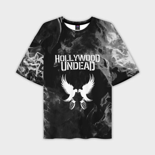 Мужская футболка oversize 3D Hollywood Undead, цвет 3D печать