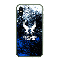 Чехол для iPhone XS Max матовый Hollywood Undead