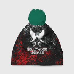 Шапка 3D c помпоном Hollywood Undead