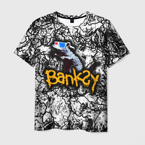 Мужская футболка 3D Banksy, цвет 3D печать