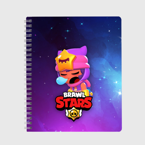 Тетрадь Sandy space Brawl Stars, цвет клетка