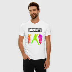 Мужская футболка хлопок Slim Fortnite Battle Chapter 2 - фото 2