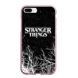 Чехол для iPhone 7Plus/8 Plus матовый Stranger things Очень странные дела