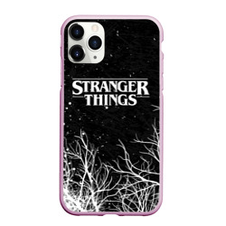 Чехол для iPhone 11 Pro Max матовый Stranger things Очень странные дела