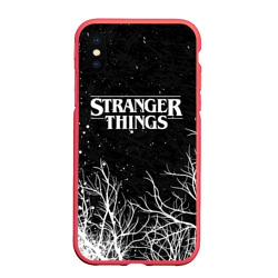 Чехол для iPhone XS Max матовый Stranger things Очень странные дела