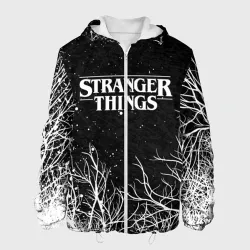 Мужская куртка 3D Stranger things Очень странные дела