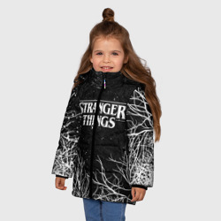 Зимняя куртка для девочек 3D STRANGER THINGS | ОЧЕНЬ СТРАННЫЕ ДЕЛА - фото 2