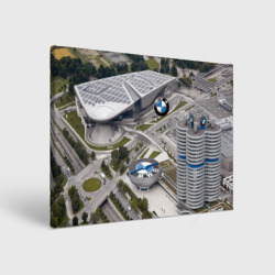 Холст прямоугольный BMW city