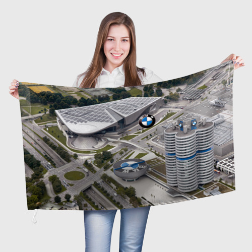 Флаг 3D BMW city