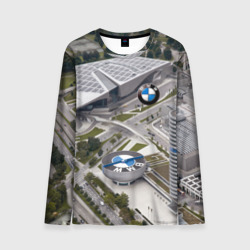 Мужской лонгслив 3D BMW city